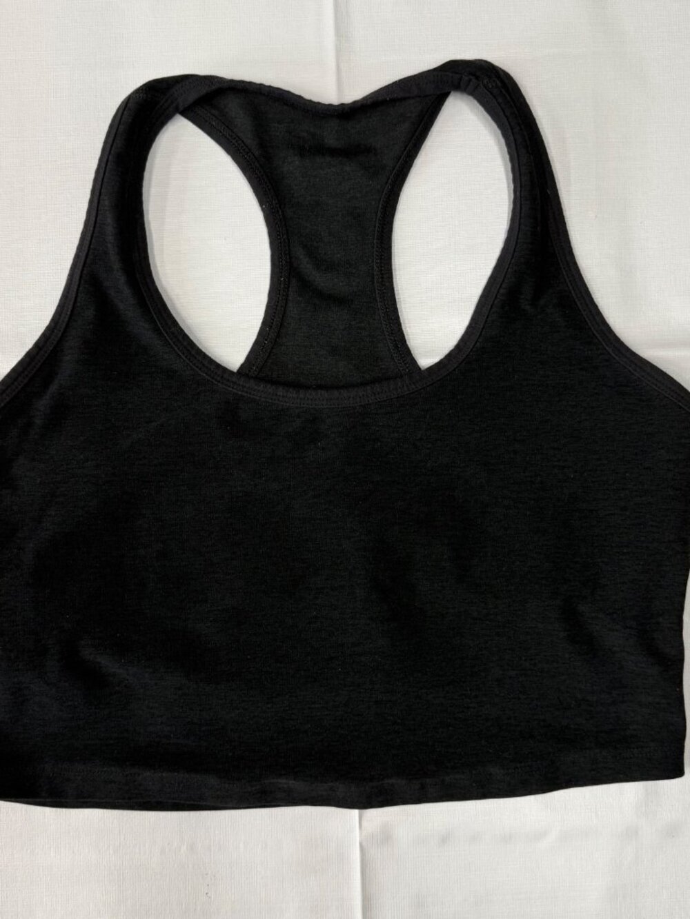 Peloton sports bra racerback design open back XL dark gray - Picture 5 of 9